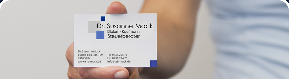Dr. Susanne Mack - Steuerberatung